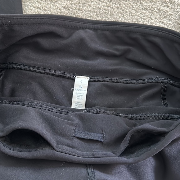 Lululemon Athletica Tight Stuff Black Reflective Dots Scalloped Hem Legg… - Picture 14 of 14